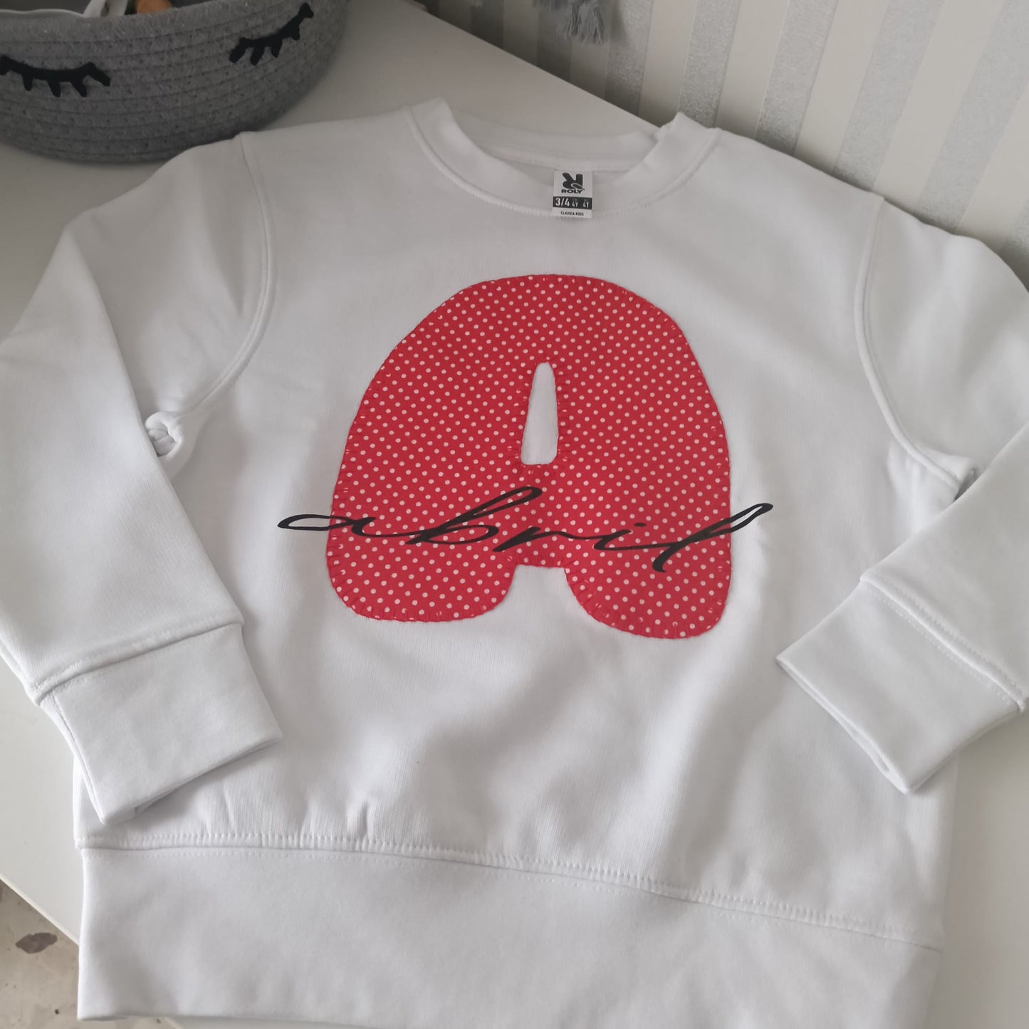 Sudadera personalizada niñ@