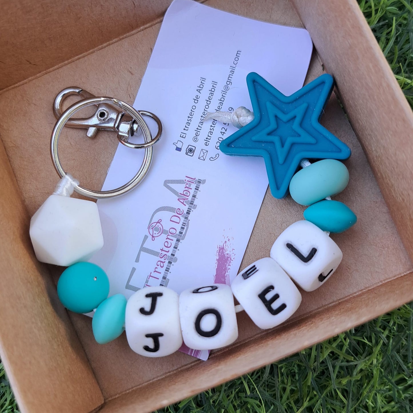 Llavero Estrella relieve