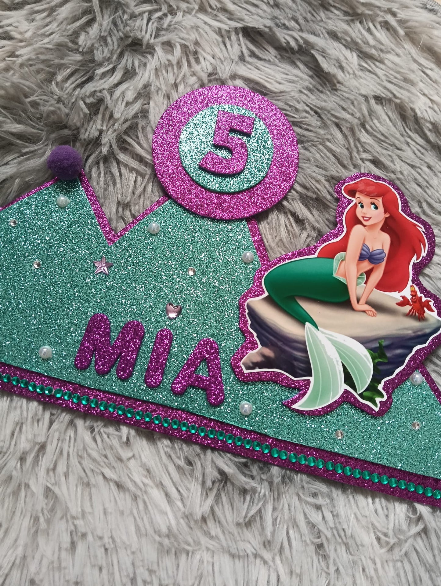 Pack corona+ camisita "La Sirenita"