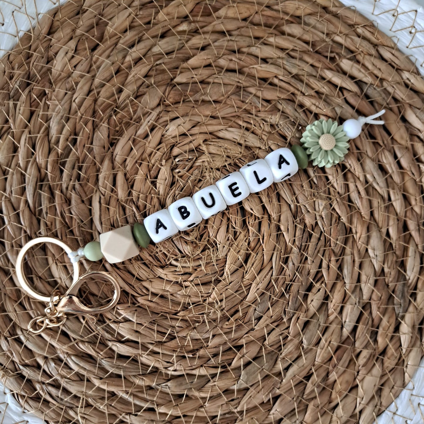 Llavero Familia flor